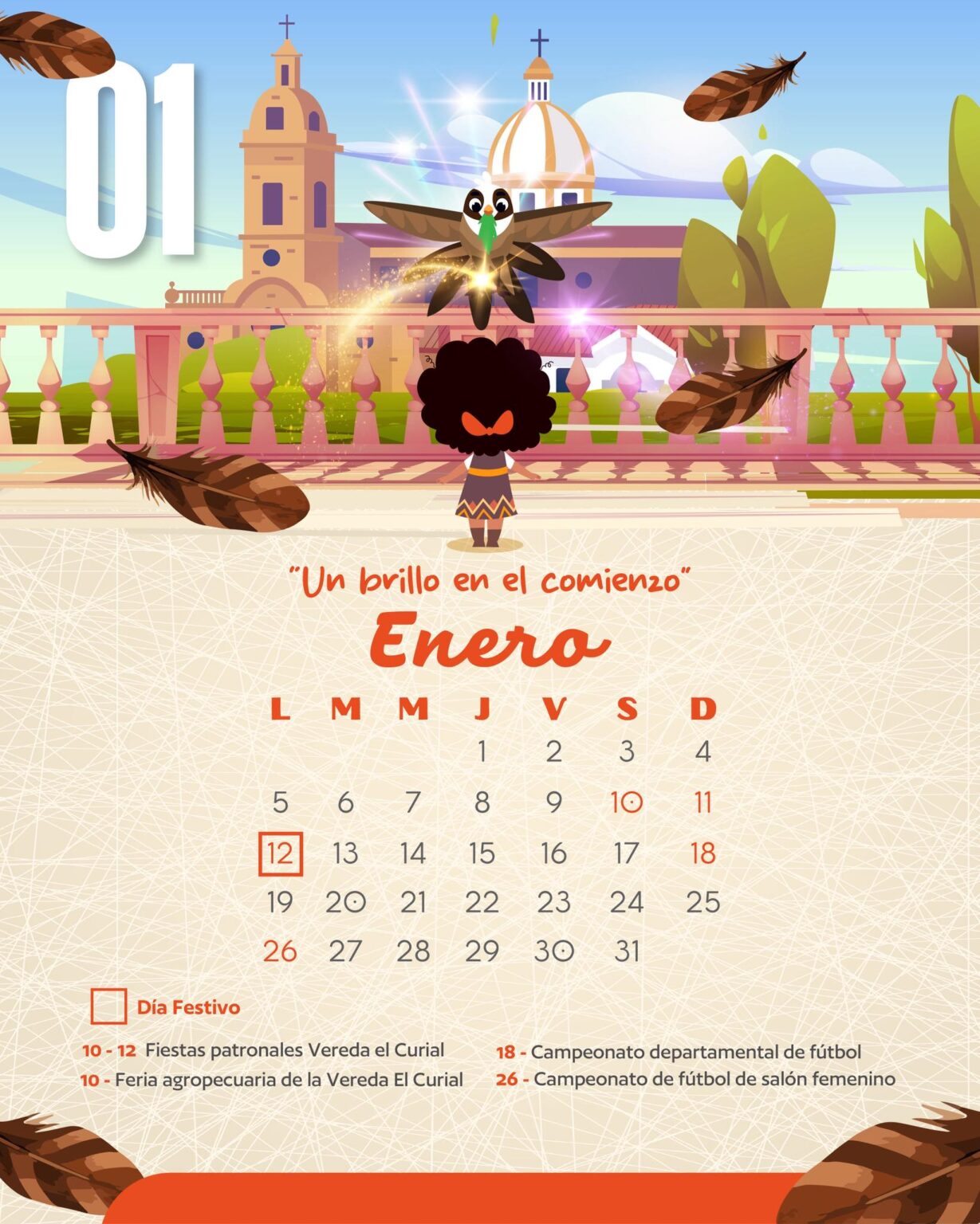 Enero-Calendario de eventos Paipa